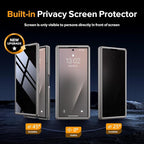 MOBOSI for Z Fold 7 Case with Rotatable Ring Stand & Privacy Screen Protector, Compatible with Magsafe, 18FT MIL-Grade Protection, Magnetic Shockproof Slim Case for Samsung Galaxy Z Fold7, Gray
