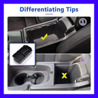 2024 2025 2026 Civic Center Console Organizer Tray for 2023 2022 Honda Civic 11th Gen Sedan Hatchback LX EX Sport 2022 Accessories Civic 2023 Central Console Organizer Insert Tray(2pcs)