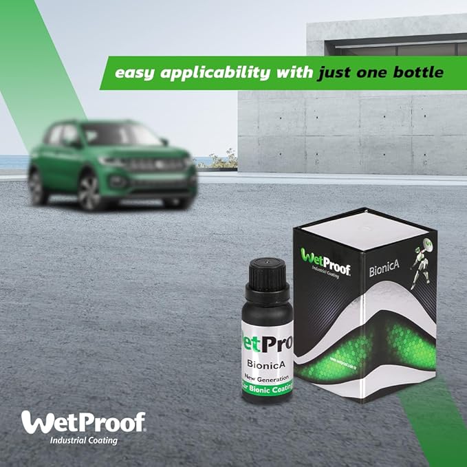 BIONICA Car Wax Nano Ceramic Coating - 50ml - Water Repellent, Scratch Resistance, High Gloss, UV Protection, Easy Application - for All Cars, Bikes, Motorbikes, Motorcycles, SUV's