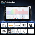 QLED Radio for Ford F150 1999 2000 2001 2002 2003 Upgrade,Touch Screen Stereo Replacement,Wireless carplay Android auto,Free Camera