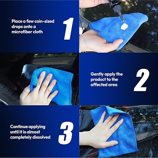 2026 New Upgraded Car Scratch Remover, Scratch and Swirl Remover for Vehicles Blemishes, Non-Toxic Car Paint Scratch Repair, Polishing & Waxing Kits with Buffer Pad, Microfiber Towel (1)