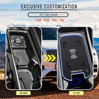 Car Wireless Charger Mount fit for Volvo XC90,XC60,S90L,V90 2017-2023, QC 3.0 Fast Charging Compatible with iPhone Xs,XR,X,8, fit for Samsung S9,S9,S8,S7,Note 8,Wireless Charging Devices