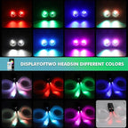 Twinkle Starlight Headliner Kit, Dual-Head 800pcs 0.03in 9.8ft Fiber Optic Light Music Sync Remote Control for Car Home Ceiling Star Lights