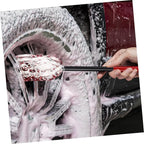 PRETYZOOM 9pcs Tire Cleaner Brush Set Bendable Soft Bristle Wheel Detailing Brushes for Car Wash and Cleaning for Vehicle Models and Rim Cleaning Tools