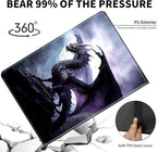 for Kindle Paperwhite Case,6.8" Kindle Paperwhite 11th Generation Case and Kindle Paperwhite Signature Edition,Leather Slim Adjustable Stand Cover with Auto Wake/Sleep,Cool Purple Dragon
