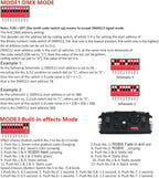 AMKI DMX 45W Light Source Engine Driver Remote/APP Control Starlight Box Motor Remote Control, Connect with DMX512 Console Decoder