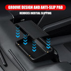 Dashboard Behind Screen (8-Inch) Storage Box for 2026 2025 2024 Toyota Tacoma & 2025 2026 4runner Accessories, Center Console Organizer Tray with Anti-Slid Pad for 4th Gen Tacoma (8 Inch Screen only)