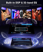 4G+64G Car Radio Stereo for Chevy Silverado GMC Sierra Yukon 2007-2013, 7inch IPS Touch Screen/Android 15/Wireless CarPlay/Android Auto/DSP/GPS/WiFi/5.0Bluetooth/SWC/AHD Backup Camera