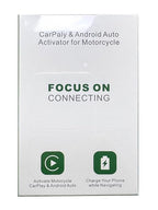 2-in-1 CarPlay Jumper Cable for Motorcycle, CarPlay Bluetooth Headset Bypass Adapter, Enable Mirroring on Harley/Indian/Goldwing Without Headset, USB-C to USB-C Support Charging,Black