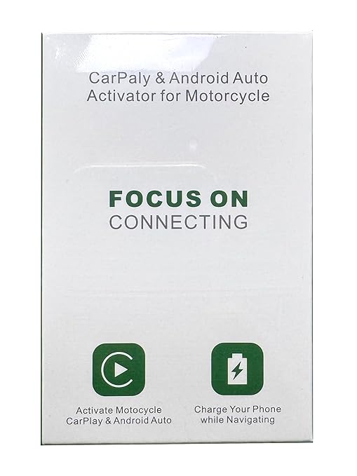 Headset Bypass Activate Cable for Motorcycle CarPlay Activation, USB-A to 8Pin CarPlay Adapter for Motorcycle, Compatible with Harley, Honda Gold Wing, Indian Motorcycles