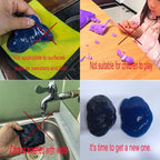 Cleaning gel jelly cleaner keyboard cleaning gel car cleaning putty gap and indoor dust remover car beauty tools putty gel cleaning mucus residue-free (0.35lb*2)
