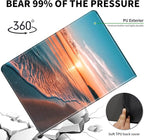 for Kindle 10th Generation Case 2019 Released 6",PU Leather Cute Slim Folio Adjustable Stand Smart Cover with Auto Wake/Sleep Case for 6 Inch Kindle 10th Gen 2019,Sea Beach Sunset