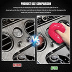 Car Cleaning Gel, Car Cleaning Supplies, Car Cleaning Putty, Universal Car Cleaning Kit Auto Detailing Tools Car Accessories Fit for Automotive, Keyboard, Camera, Printers (Pink, 2PCS)