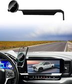 Phone Mount for 2022-2025 Chevrolet Chevy Silverado/GMC Sierra 1500 Accessories 13.4-inch Screen Fixed Clip, Car Magnetic Phone Holder for MagSafe, Magnets Fast Wireless Charger Cell Phone Base