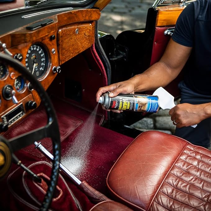 Stoner Car Care 91144-12PK Upholstery & Carpet Cleaner — Powerful Foaming Action Lifts Tough Stains from Seats, Floor Mats, Upholstery, Fabric, and More — 18 oz (Pack of 12)