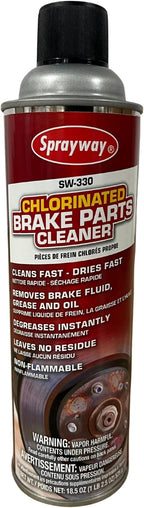 Sprayway SW330 Chlorinated Brake Parts Cleaner, 18.5 oz