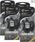 Car Air Fresheners Vent Clips, Essential Odor Eliminator, Perfect Scented Accessories, Long Lasting Fragrance up to 30 Days, 0.07 FL.OZ (Liquid Silver, 4 Packs)