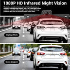 Backup Camera with IR Night Vision, 7 Inch 1080P HD Rear View Camera, Plug-Play, DIY Guide Lines, 150° Wide Angle, Back up Camera Systems for Truck Cars Pickups SUV Van