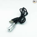 Side Glow Fiber Optic USB Light Source Illuminator Fiber lamp Light Source Guide Fiber LED Light Source 5V Fiber Small Light Source (Blue, 3mm)