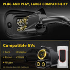 NACS to CCS1 Tesla Charger Adapter, Upgraded Max 500A 1000V nacs DC Adapter Fast Charge for EV Charging Tesla Supercharger Stations EV Charger Adapter Compatible with Ford GM Rivian Polestar EV