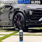ExoForma Ceramic Detailer - SiO2 Ceramic Spray Wax Sealant, Delivers High Gloss, Superior Durable Protection & Hydrophobic Action - Extends Coating Lifespan - For Cars, Boats, ATVs & RVs, 128 oz