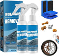 Multi-Functional Quick-Acting Rust Removal Spray, Iron Power Remover, Portable & Effective Car Rust Remover, for Vehicles, Tools, Metal, Chains (200ML)