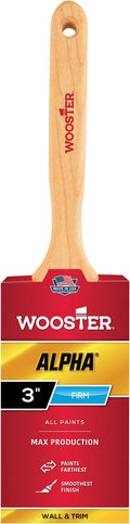 Wooster 4232-3 Alpha Flat Sash Paintbrush, 3-Inch