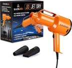 Suds Lab JD Jet Dry Car Drying Blower with 2 Nozzles & 20 ft Power Cord – 1.5 HP Powerful & Compact Car Dryer Air Blower for Removing Water, Dust & Debris