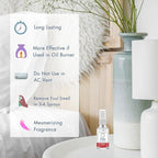 G's Breeze Rose Air Freshener – Enchanting Aroma of Blooming Roses – Create a Romantic, Luxurious Atmosphere – Ideal for Home, Car, & Office – Long-Lasting Floral Fragrance for Any Occasion