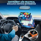 Wireless CarPlay Adapter, 2-in-1 Mini CarPlay & Android Auto Wireless Adapter, Plug & Play, Auto Connect, Car Accessories, Car Play Dongle Compatible with iPhone & Android