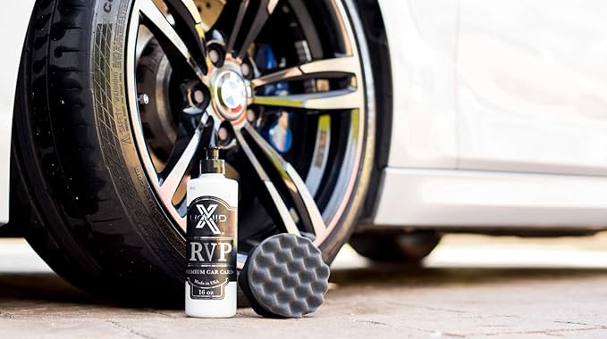 Liquid X Classic R.V.P. Combo - 16oz Rubber, Vinyl, Plastic Dressing & Pro Grip Dressing Applicator - Non-Greasy Finish, Dry to The Touch - Longer Lasting Protection