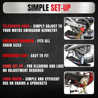 Moto Chain-Mate - The Ultimate Motorcycle Chain Cleaning and Lubrication Kit !