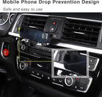 LLKUANG Car Mobile Phone Mount Compatible with BMW 3 4 Series M3 M4 F30 F31 F32 F33 F34 F36 F80 F82 F83 360-Degree Rotary Cell Phone Holder Navigation Bracket Accessories