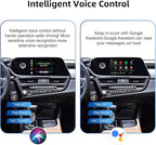 Decoder Adapter Retrofit Kit Compatible with Lexus of 2018-2021 ES/UX/NX/IS/ES300H, 2021-2023 GX460, 2009 RC300, Support Wireless CarPlay Android Auto/Voice Control/Mirror Link/Camera/USB Drive