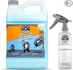 Chemical Guys TVD113 Tire Kicker Sprayable Extra Glossy Tire Shine (For Rubber, Vinyl & Plastic) Safe for Cars, Trucks, Motorcycles, RVs & More, 128 fl oz + ACC151 Heavy Duty Spray Bottle, 16 oz.