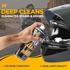 DONKEYPRO Car Interior Foam Cleaner - 2026 New Powerful Multi-Purpose Foaming Spray for Seats, Leather, Helmet Care, Fabric, Upholstery & Carpet - Deep Cleaning Magic Foam for Car & House 450ML