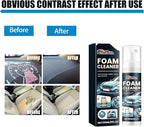 5 OZ (150 ml) Car Multi-Purpose Foam Cleaner, Interior Cleaner, Car Interior Ceiling Leather Seat Power Foam Cleaning