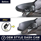 Mangoal 4K Dash Cam Custom fit for Cadillac XT5 2017-2026 XT6 2020-2026(Model A), UHD 2160P Video, WiFi, App, Loop Recording, Easy to Install, 64GB Card