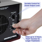 OdorFree Estate 4000 Ozone Generator for Eliminating Odors from Large Homes & Offices, Townhouses and Commercial Spaces at their Source - Easily Treats Up To 4000 Sq Ft