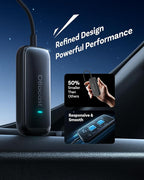 OTTOCAST Play2Video Ultra – Wireless CarPlay & Android Auto Adapter with YouTube, Netflix, Spotify, IPTV | 5GHz WiFi, Auto Connect, No Delay