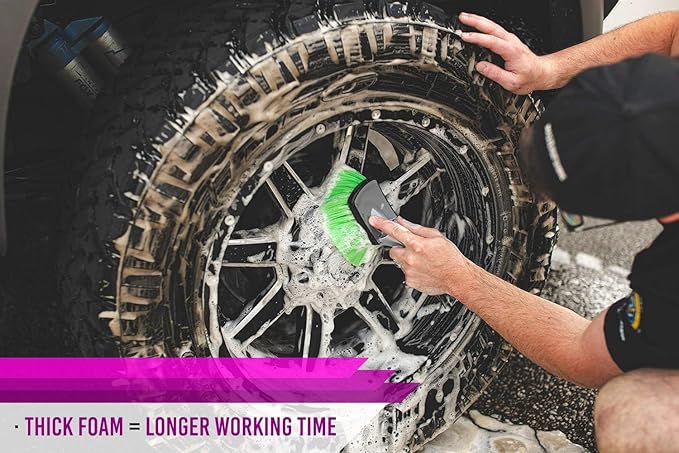 P & S PROFESSIONAL DETAIL PRODUCTS - Brake Buster Wheel and Tire Cleaner - Non-Acid Formula Safe For All Wheel Types, Removes Brake Dust, Oil, Dirt, Light Corrosion - 1 Quart