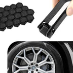 20 Pcs Wheel Nut Covers for Honda Pilot 2023-2025, Hex Lug Nut Caps Waterproof Protective PP Plastic Auto Hub Screw Protector Accessories,Red-21mm