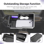 LUWU 2025 2026 Equinox Center Console Organizer Compatible with 2025 2026 Equinox Accessories Center Console Organizer Armrest Console Organizer Armrest Organizer Insert Tray