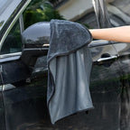 Milisten Car Wash Towel 60x160cm Microfiber Car Drying Cloth Extra Thick Absorbent for Detailing and Polishing
