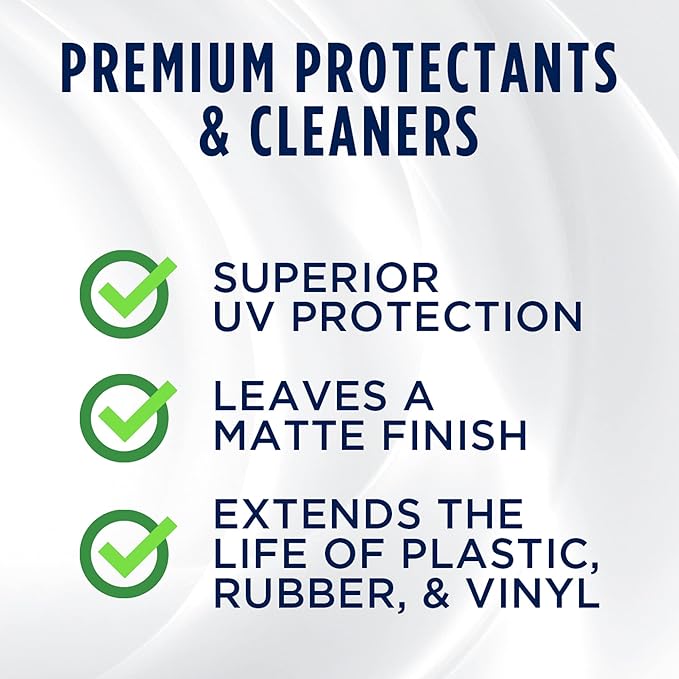 303 Products Automotive Protectant Spray - Helps Prevent Fading & Cracking, Repels Dust, Lint & Staining, Superior UV Protection & Restores Lost Color, Exterior & Interior Car Cleaning Supplies 16oz