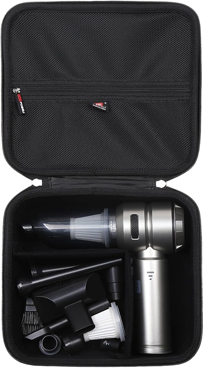 FBLFOBELI Hard Case for VNOST/EYYA/Saker/IYOFINE/WINWEND/SakerPlus Portable Mini Cordless Cleaner, Handheld Vacuum for Home,Car, Office Desk, Keyboards (Case Only)