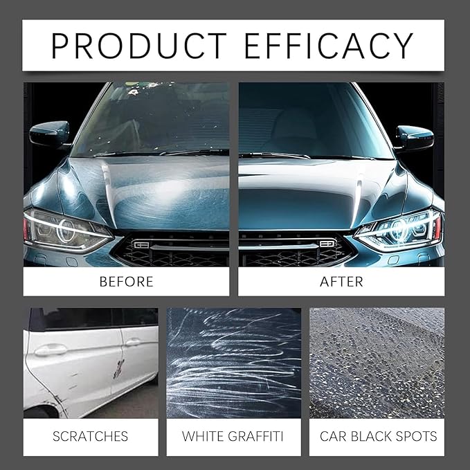 50ML Crystal Serum, Crystal Serum for Cars, Advanced Graphene Ceramic Coating for Cars, 9H Graphene Coating for Auto Car Detailing (3PCS)