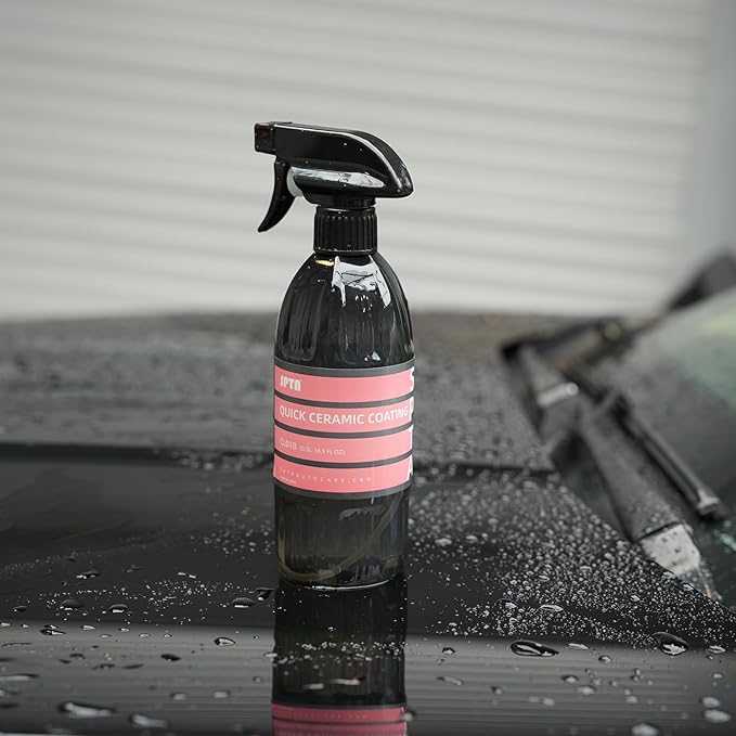 SPTA Quick Ceramic Paint Sealant, 16oz 500ml Coating Maximum Gloss & Shine ceramic wax, car coating spray Extremely Hydrophobic Spray Coating for Cars, RVs, Motorcycles, Boats, and ATVs