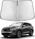EcoNour Windshield Sunshade Compatible for Acura RDX 2019-2024 2025 2026, Sun Visor for Front Windshield & Window Sun Shade Cover, UV Heat Blocker & Protector, Car Accessories