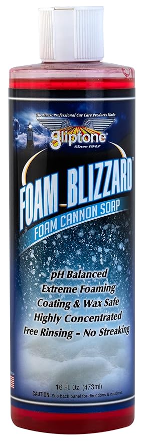 Gliptone Professional Car Care Foam Blizzard Cannon Soap (16 Fl Oz)